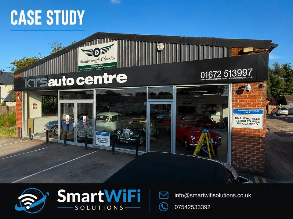 KTS Auto Centre network installation